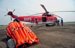 Rawan Karhutla di Rohil, Dua Helikopter Water Boombing Siaga di Dumai